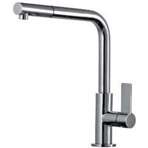 Смеситель Franke Neptune Style выдвижной шланг хром