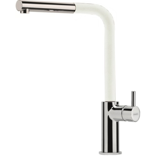 Смеситель Franke Neptune Style выдвижной шланг хром/ваниль