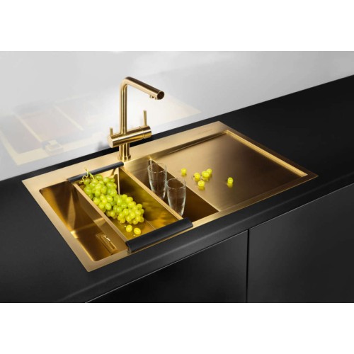 Комплект смесителя Omoikiri NAGANO-GB + PURE DROP LITE