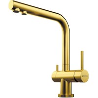 Комплект смесителя Omoikiri NAGANO-LG + PURE DROP LITE