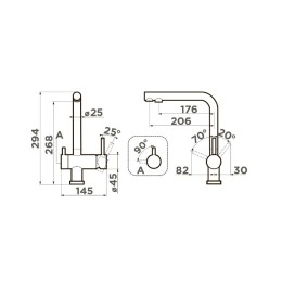 Комплект Omoikiri NAGANO-P + PURE DROP LITE ES