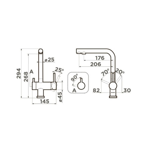 Комплект Omoikiri NAGANO-P + PURE DROP LITE ES
