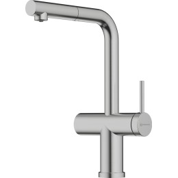 Смеситель Omoikiri KARATSU-S BN нержавеющая сталь