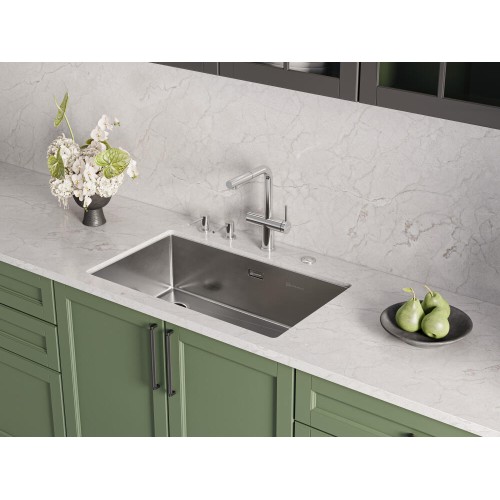 Смеситель Omoikiri KARATSU-S BN нержавеющая сталь