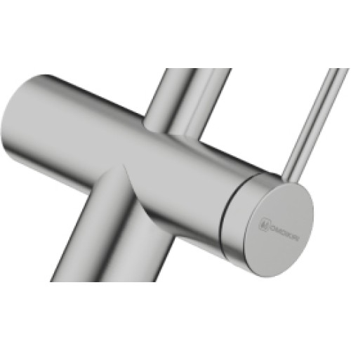 Смеситель Omoikiri KARATSU-S BN нержавеющая сталь