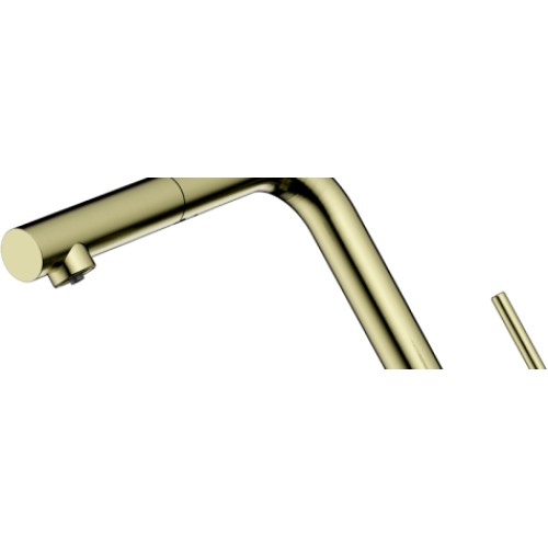 Смеситель Omoikiri KARATSU-S LG светлое золото