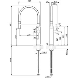 Смеситель Smeg MDF50CR