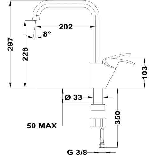 Смеситель Teka MTP 994 CHROME