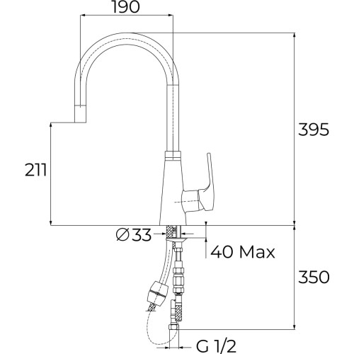 Смеситель Teka VTK 938