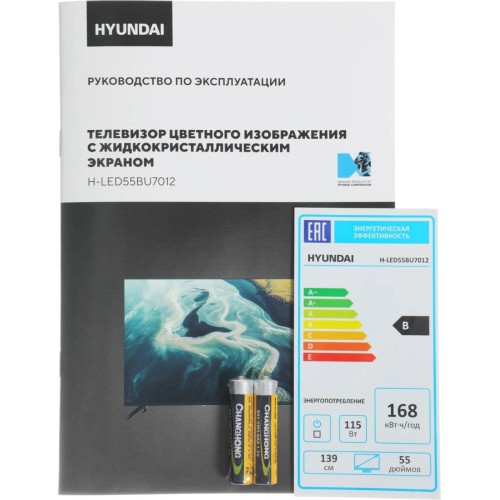 Телевизор Hyundai H-LED55BU7012