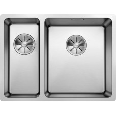 Кухонная мойка Blanco Andano 340/180-U (чаша справа) нерж. сталь, зеркальная полировка, с отв. арм. InFino, 522977