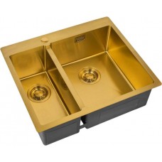 Кухонная мойка Zorg ZL R 590-2-510-R, Bronze