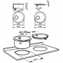 Кухонная мойка Smeg 10I3PN, Нержавеющая сталь с PVD-покрытием, цвет серебро