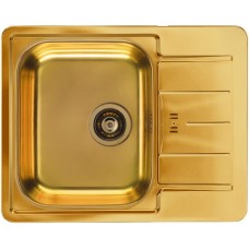 Кухонная мойка Alveus Line 60, сифон, 615x500, золото, 1069001