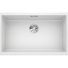 Кухонная мойка Blanco Subline 700-U Silgranit, белый, с отв. арм. InFino, 523446