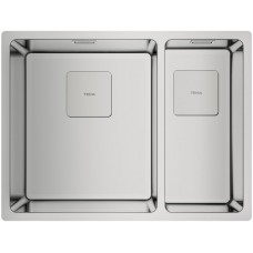 Кухонная мойка Teka Flexlinea RS15 2B 580, полированная, 115030010