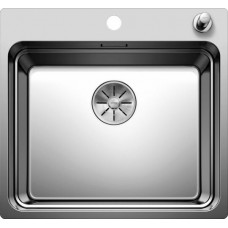 Кухонная мойка Blanco Etagon 500-IF/A нерж.сталь, зеркальная полировка, с клапаном-автоматом, 521748