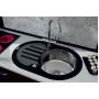 Кухонная мойка Zorg GL-7851-OV-Black
