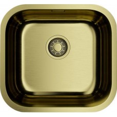 Кухонная мойка Omoikiri Omi 44-U/I-LG нерж.сталь/светлое золото