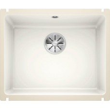 Кухонная мойка Blanco Subline 500-U керамика PuraPlus, глянцевый белый, с отв. арм. InFino, 523733