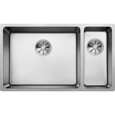 Кухонная мойка Blanco Andano 500/180-U (чаша слева) нерж.сталь, зеркальная полировка, с отв. арм. InFino, 522991