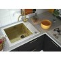Кухонная мойка Zorg GL-6051-White-Bronze