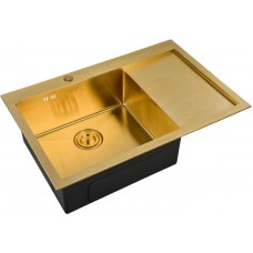 Кухонная мойка Zorg SZR-7851-L, Bronze