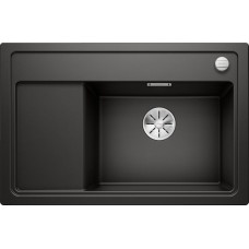 Кухонная мойка Blanco Zenar XL 6S Compact Silgranit (чаша справа), черный, с клапаном-автоматом InFino, 526052