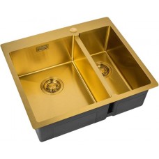 Кухонная мойка Zorg ZL R 590-2-510-L, Bronze