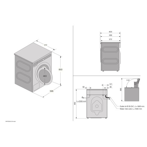 Стиральная машина Asko W5096CW