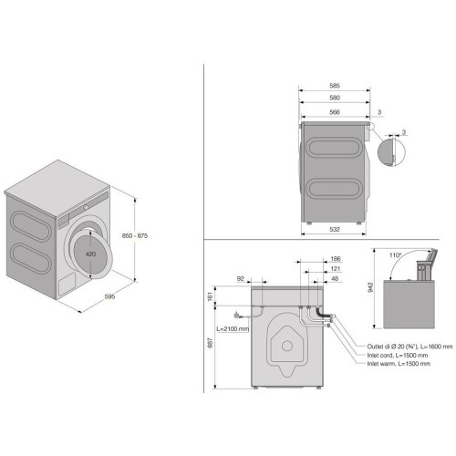 Стиральная машина Asko W6098X.W/3