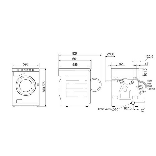 Стиральная машина Asko WMC743PS MARINE 734469