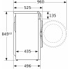 Узкая стиральная машина BOSCH WHA232X1OE