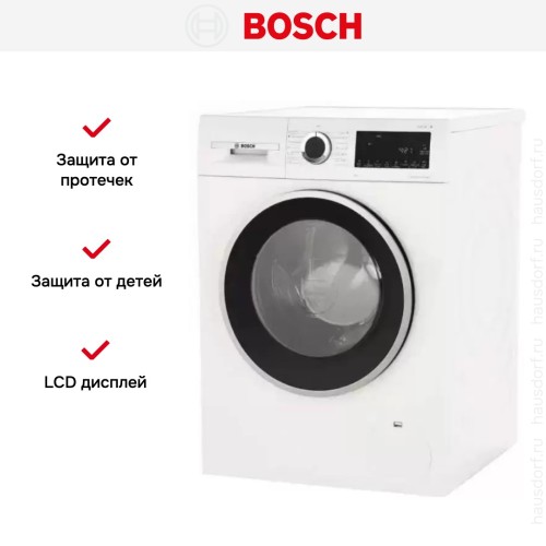 Стиральная машина с фронтальной загрузкой BOSCH WGA142X6OE