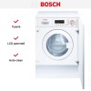 Встраиваемая стирально-сушильная машина Bosch WKD28543EU