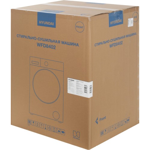 Стирально-сушильная машина Hyundai WFD8402
