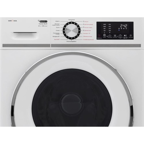 Стиральная машина KRONA ITTER OPTI WHITE 1200 8/4K WDM
