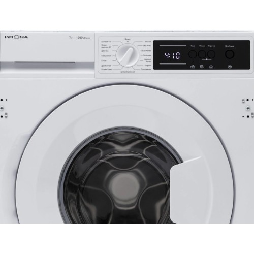 Встраиваемая стиральная машина KRONA ZIMMER 1200 7K WHITE