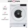 Встраиваемая стиральная машина KRONA ZIMMER 1200 7K WHITE