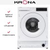 Встраиваемая стиральная машина KRONA ZIMMER 1400 8K WHITE