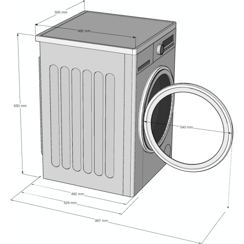 Стиральная машина Korting KWM 50IM140