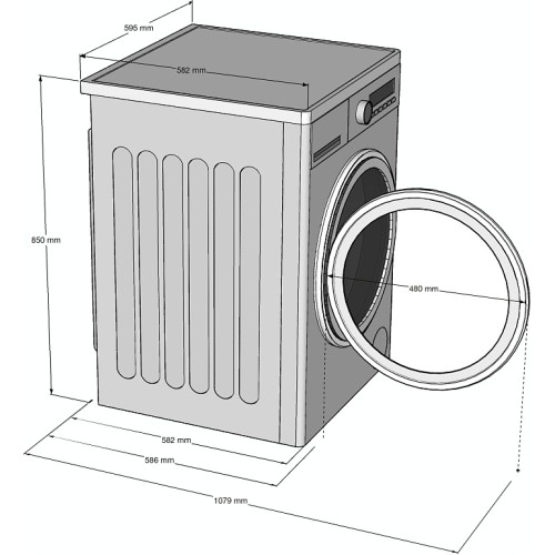 Стиральная машина Korting KWM 60DS1260