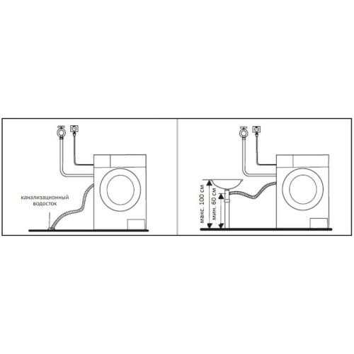 Узкая стиральная машина Korting KWM 40B1060