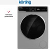 Отдельностоящая стиральная машина с паром Korting KWM 53LS1278 S