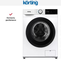 Узкая стиральная машина с паром Korting KWM 40IS1270