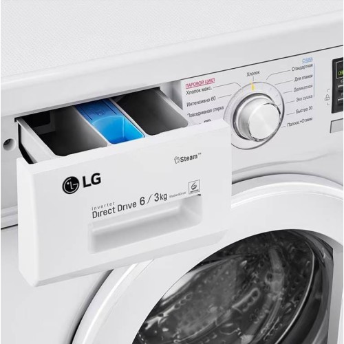 Стирально-сушильная машина LG F1296CDS0X