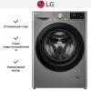 Стиральная машина LG F4V3ES6S