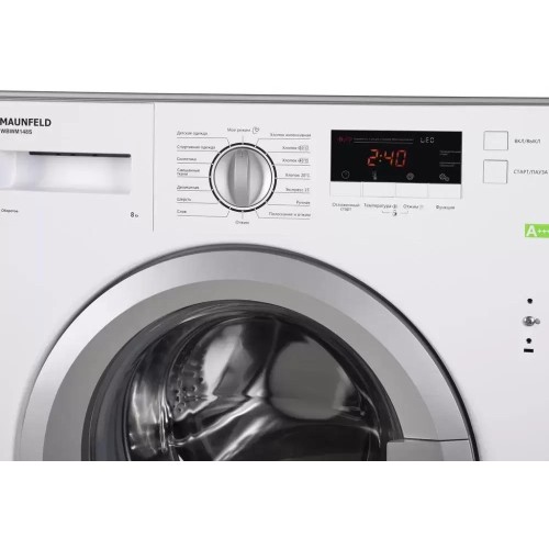 Встраиваемая стиральная машина MAUNFELD MBWM148S