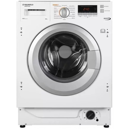 Встраиваемая стиральная машина с сушкой и инвертором MAUNFELD MBWM1486S