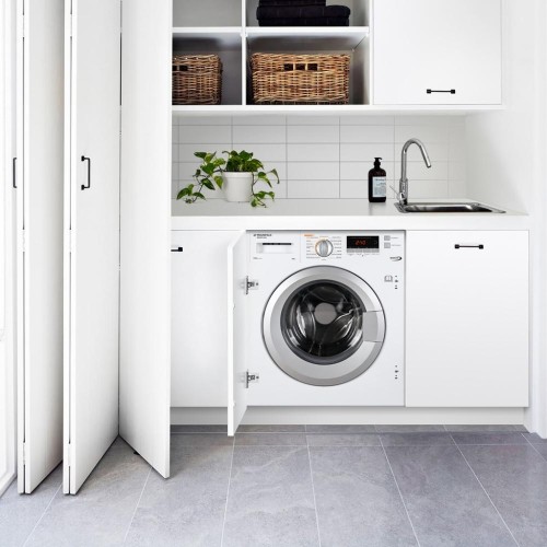 Встраиваемая стиральная машина с сушкой и инвертором MAUNFELD MBWM1486S